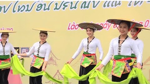 Múa: Duyên dáng Mường So - Biểu diễn Tốp nữ Bông ban xanh giao lưu tại ngày hôii văn hoá Thái