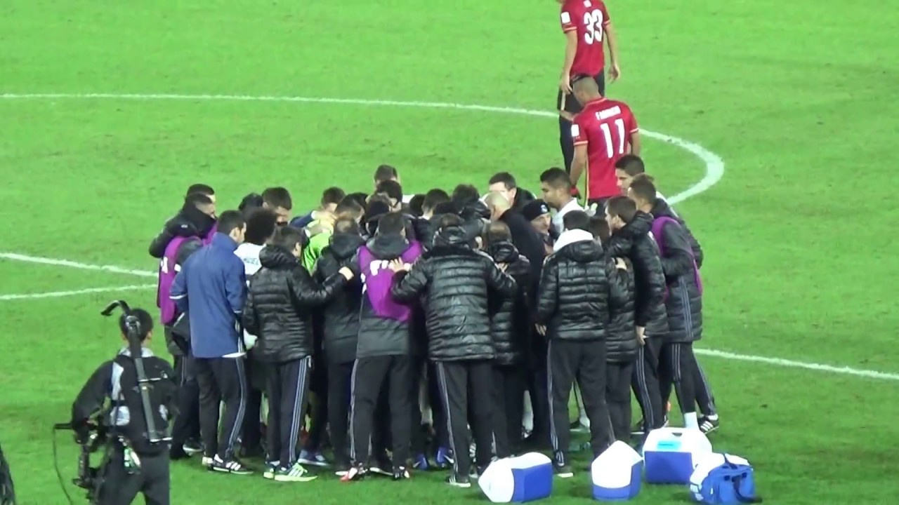 サッカー日本代表の円陣での掛け声は どんな感じで行うの 週末世界のfootbool