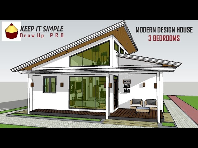 Modern House Design 3 Bedrooms You, Clerestory Roof Floor Plans