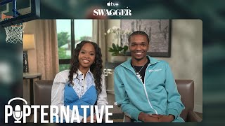 Isaiah Hill &amp; Quvenzhané Wallis talk about Season 2 of Swagger on AppleTV+