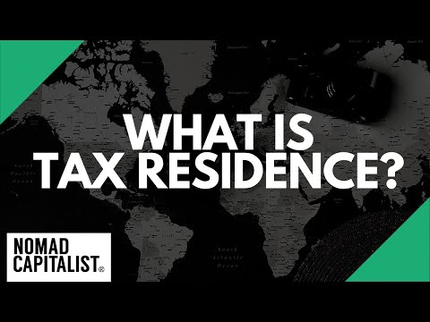 Video: What Is A Tax Resident