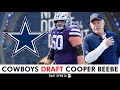 Dallas cowboys draft cooper beebe from kansas state  instant reaction  analysis of 3rd round pick