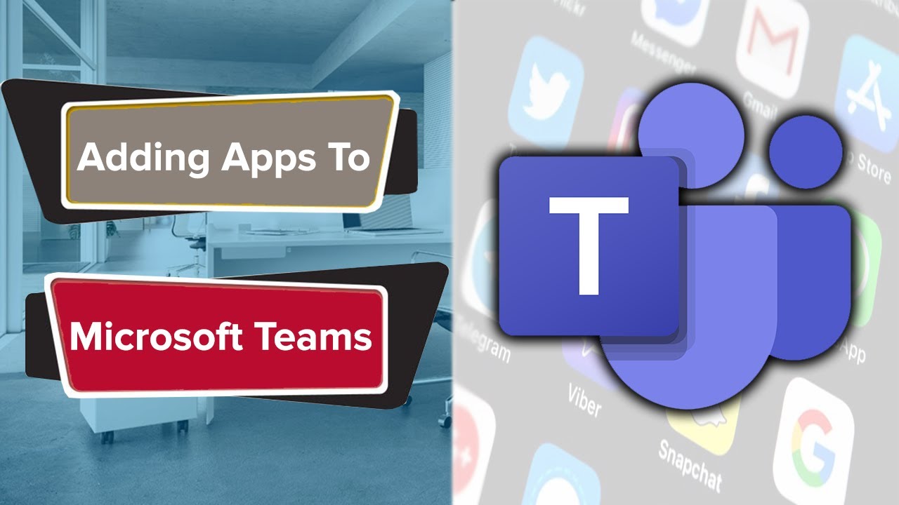 Microsoft Teams HowTo I Add Apps To Teams YouTube