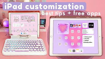 Best iPad customization tips + free apps in 2022 ✨ useful widgets, aesthetic homescreen and more