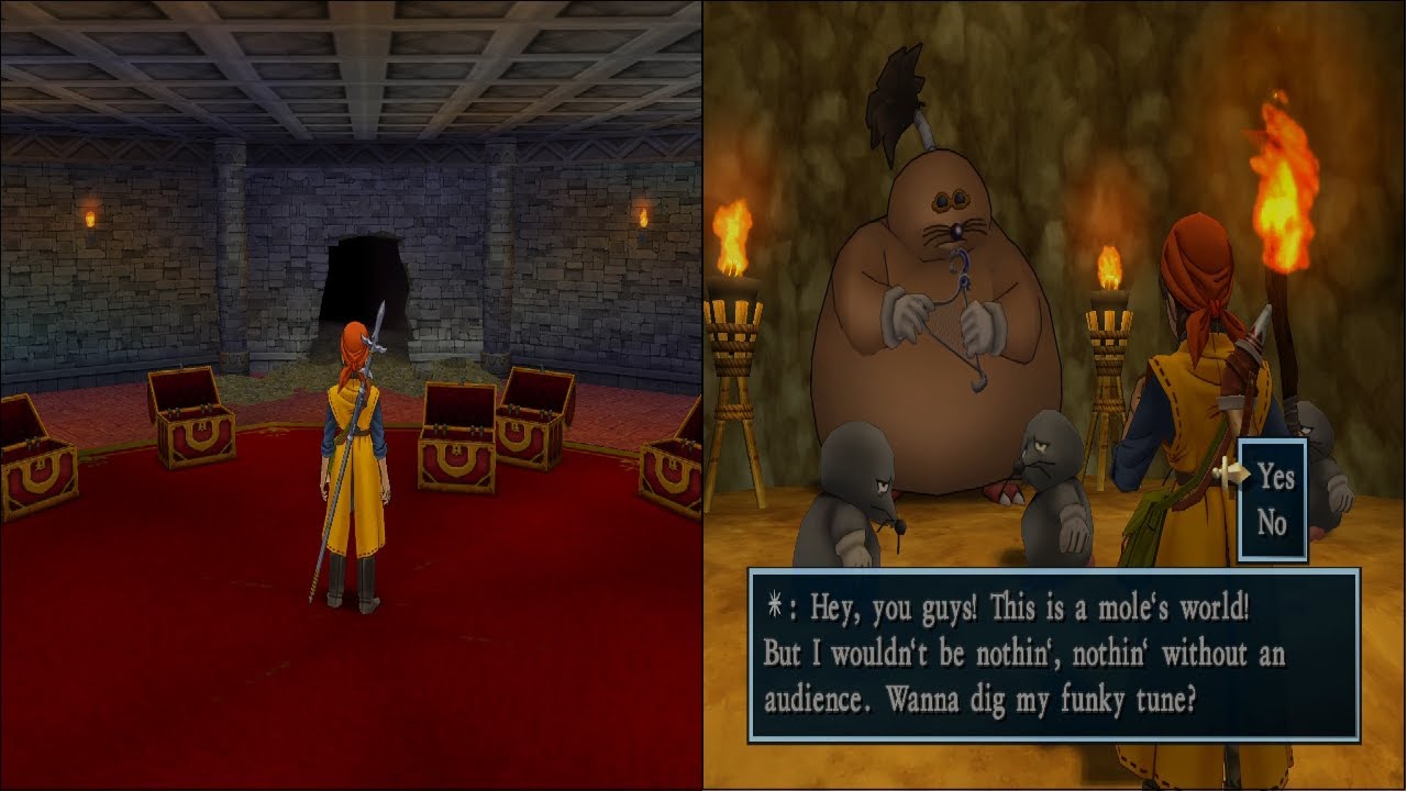 Dragon Quest 8 HD Remaster - Moles Hole