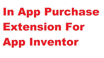 InApp Purchase and Billing Extension For Thunkable, Kodular, Appybuilder and App Inventor