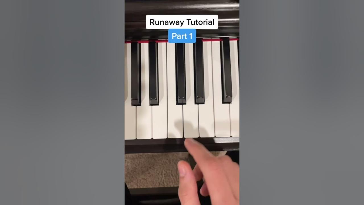 Runaway Piano Tutorial | Kanye | PART 1 - YouTube