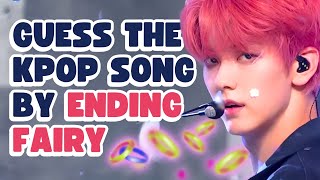 GUESS THE KPOP SONG BY ENDING FAIRY | KPOP GAME
