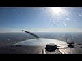 GSO-ILM | dash cam view | Cessna 206 | 5K video