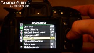 How to set High ISO Noise Reduction on a Nikon D5100 , D5200, D5300