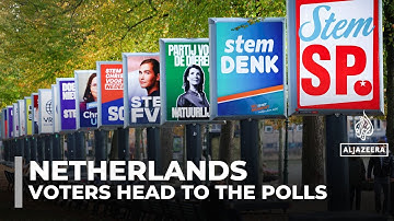 Netherlands elections: Voters still undecided as they head to the polls