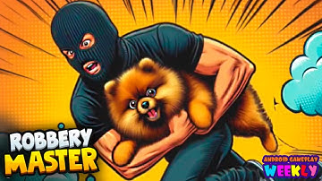 Robbery Master - Find & Escape - Mobile Gameplay (Android) 1-11 Levels Walkthrough