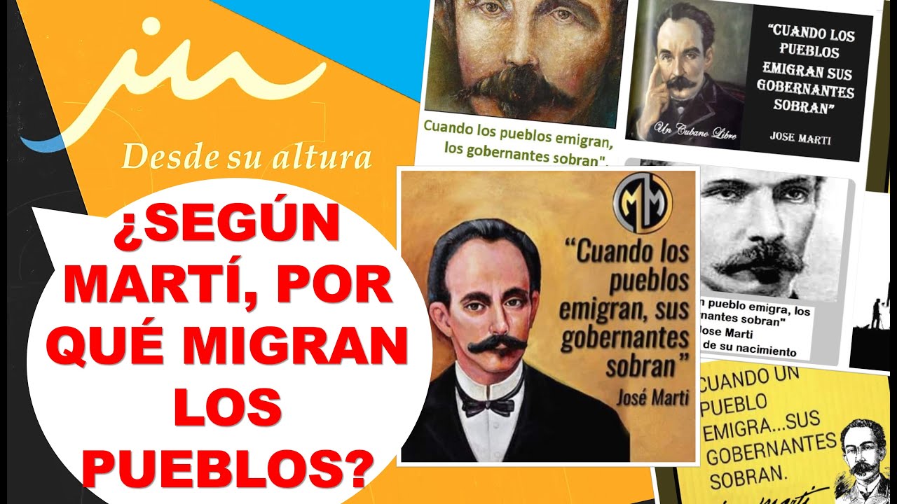 Cuando Un Pueblo Emigra Jose Marti