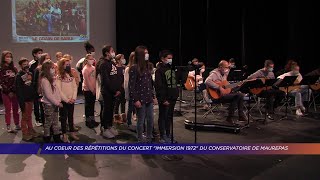 Yvelines | Au coeur des répétitions du concert « Immersion 1972 » du conservatoire de Maurepas