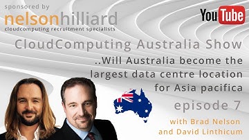 Ep 7 #Australia Show #CloudComputing Nelson Hilliard with David Linthicum
