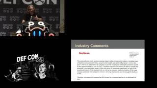 DEF CON 23 - Cross and Anderson - Do Export Controls on Intrusion Software Threaten Vuln Research