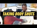 Francis Ngannou Takes Body Shots From Everyone!