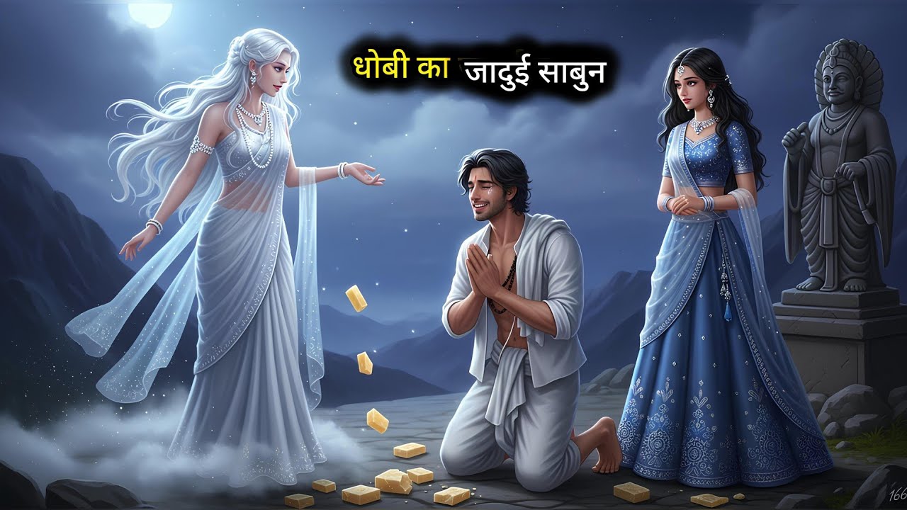 धोबी का जादुई साबुन || #hindistories #fairytalesstory 