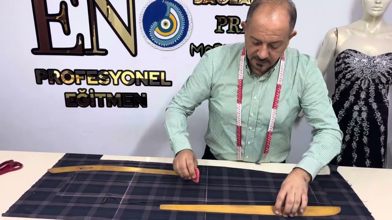 🔥🔥42/44 beden uyumlu klasik pantolon kesimi classic women's trouser cut#pratikdikiş #moda#sewing