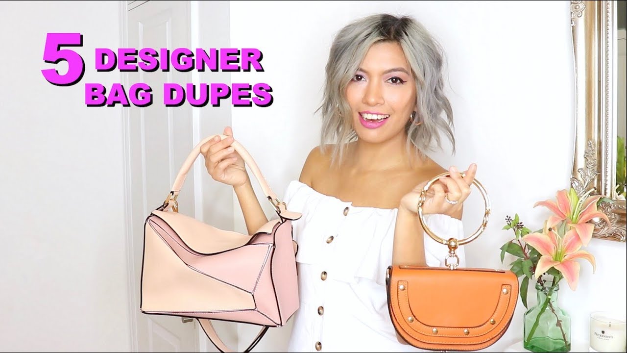 Vandre Rummet præst 5 Designer Bag Dupes || Gucci Chloe Valentino Louis Vuitton - YouTube