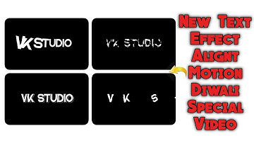New Top 5 Text Effect🧨 Diwali Special Video 2st🔴 VK STUDIO தமிழில்