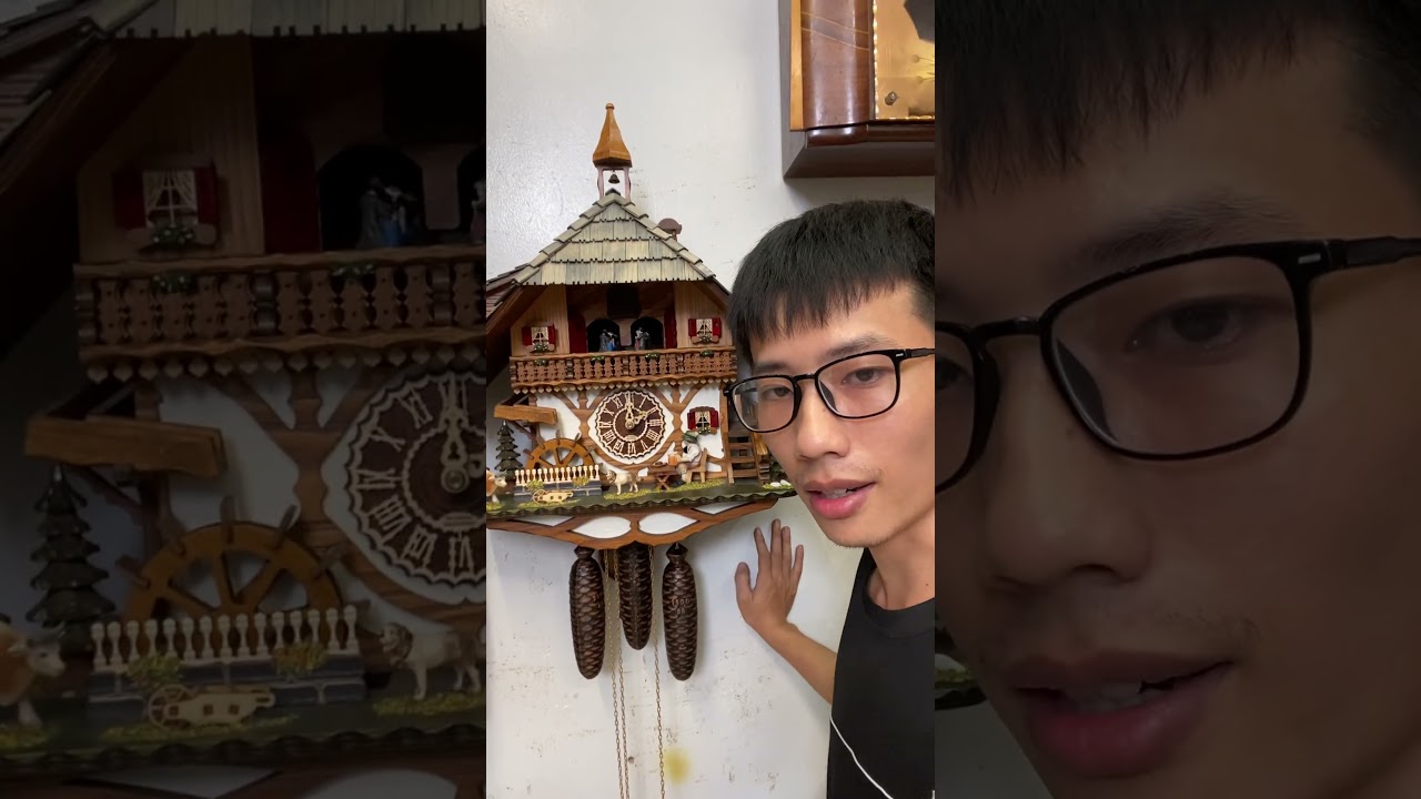 Cuckoo Đức Đẹp Decor tốt #thắngtv #phongthuy #đồnghồcổ #clock #donghoconco #donghocophap #vintage