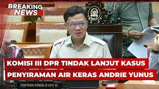 Breaking News  Komisi Iii Dpr Tindak Lanjut Kasus Penyiraman Air Keras Aktivis Kontras