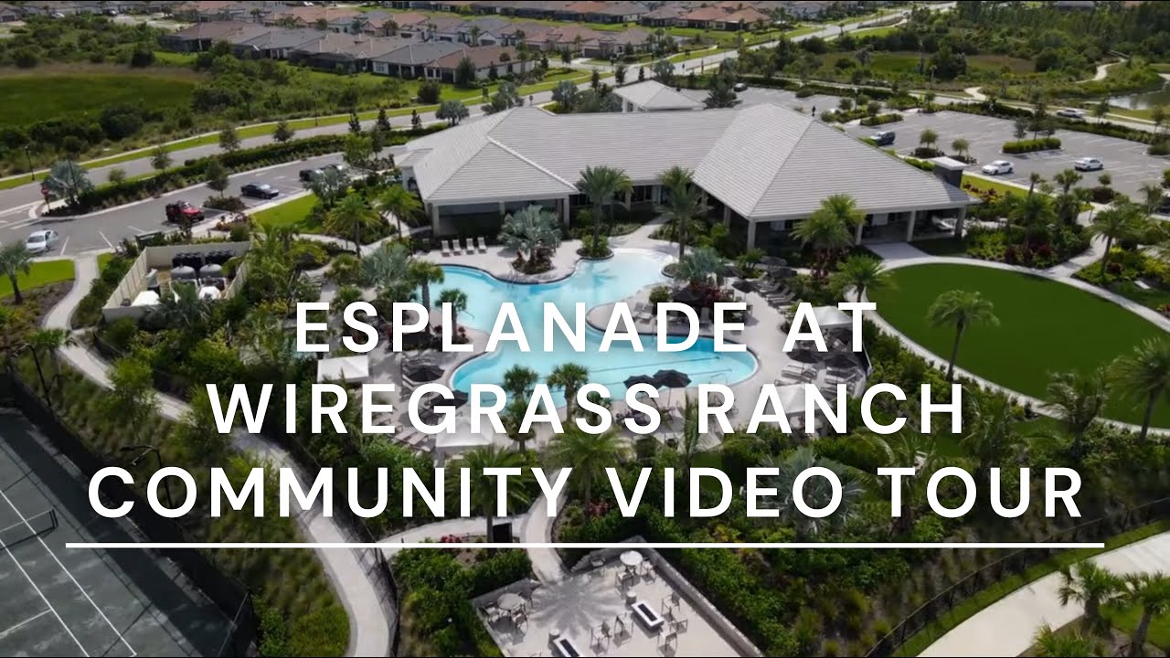 Wiregrass Ranch ESPLANADE AT WIREGRASS RANCH - WESLEY CHAPEL, FLORIDA - YouTube