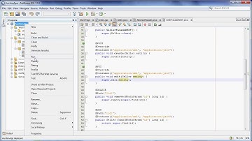 Introductionn to RESTful WebServices  NetBeans7