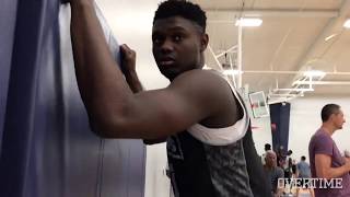 Zion Williamson TAKES OVER Houston! Jalen Lecque DUNKS ON 7-Footer Moses Brown!