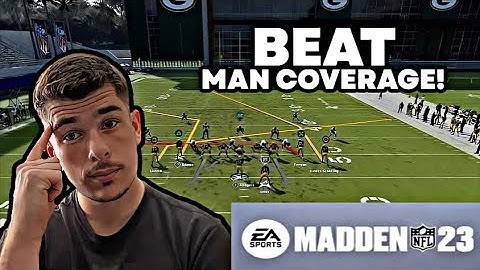 How to Beat Man Coverage in Madden 23!!!