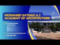 Mohamed Sathak A.J. Academy of Architecture Others(1) Mohamed Sathak A.J. Academy of Architecture Others(1)