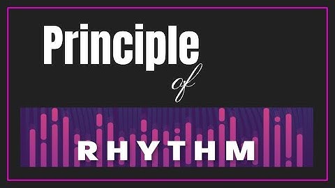 Principle of Rhythm: Google Slides