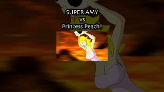 SUPER Amy Rose vs Princess Peach!