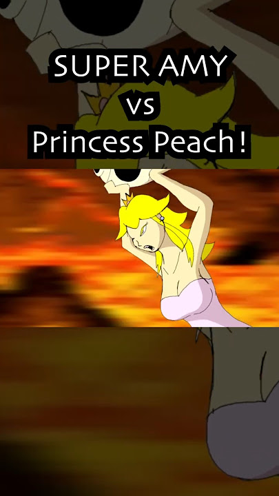 SUPER Amy Rose vs Princess Peach!