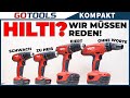 💡 Schwach, wackelt und fällt ab. Ich schaue mit Euch nochmal auf die Tests der Hilti Akkuschrauber