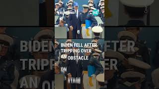 Us President Joe Biden Falls At Air Force Academy Graduation Ceremony