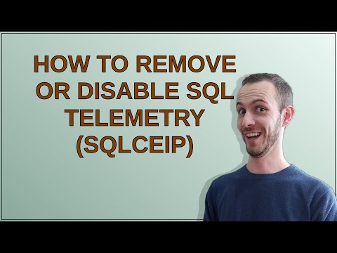 Dba: How to remove or disable SQL Telemetry (sqlceip)