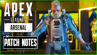 Apex Legends Arsenal Patch Notes - Season 17 Update!