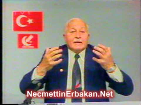 NO:160 Prof. Dr. NECMETTİN ERBAKAN, TRT 1 26 Mart Seçim Konuşması 2