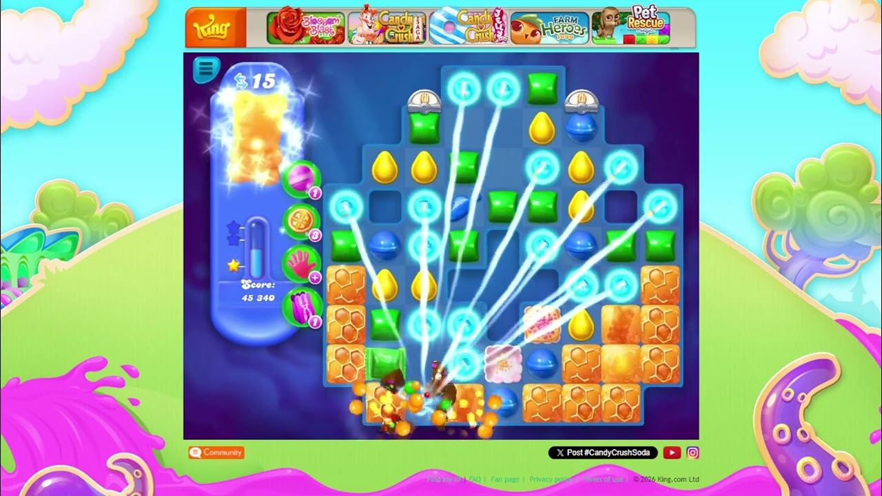 Candy Crush Soda Saga Gameplay 🔥 | Level Up Fast & Beat Hard Levels! 🚀