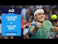 Valentin Royer V Taylor Fritz Highlights Australian Open 2026 First Round 