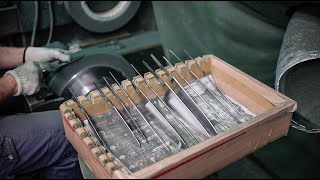 Japan Osaka Sakai knife 100 years of knife making refining process Polishing and finishing by FOOD TOURISM JAPAN / フードツーリズムジャパン 592,773 views 6 months ago 21 minutes