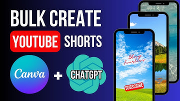 Bulk Create YOUTUBE SHORTS Using CHATGPT, CANVA & GOOGLE SHEETS (Canva PRO Feature)