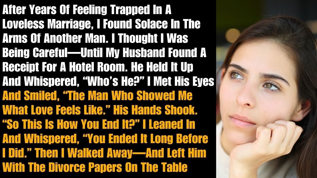After Years Of Feeling Trapped In A Loveless Marriage I Found Solace In