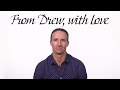 From Drew Brees, With Love | Thank You Letter to Teammates, Staff and Fans