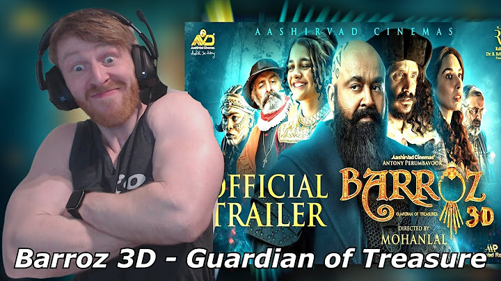Barroz 3D - Guardian of Treasure | A Virtual 3D Trailer | Mohanlal • Reaction By Foreigner