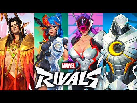 Marvel Rivals Season 4 All Skins Characters 4K 60FPS