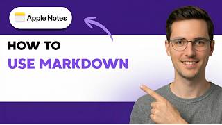 How to Use Markdown in Apple Notes [2026 Full Guide]