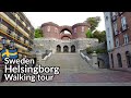 Sweden walking tour of helsingborg the town connecting sweden and denmark by ship for a millennia
